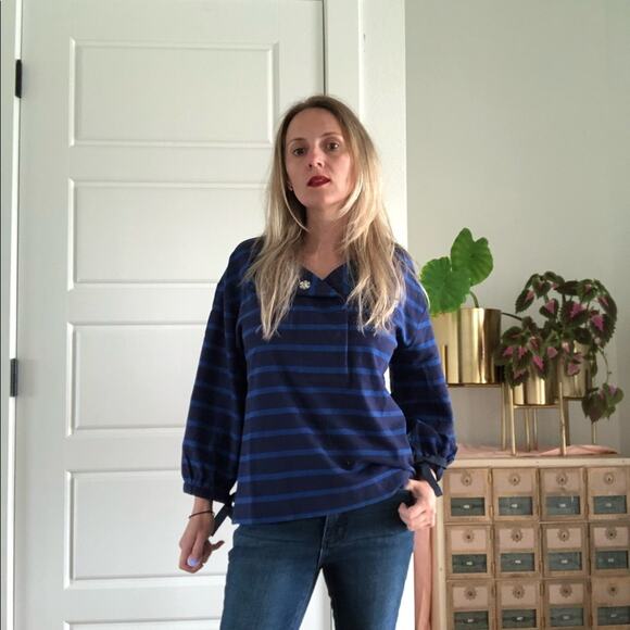 NWT - Tommy Bahama - Montego Bay Half Snap Pullover Sweatshirt S/P - Picture 4 of 7